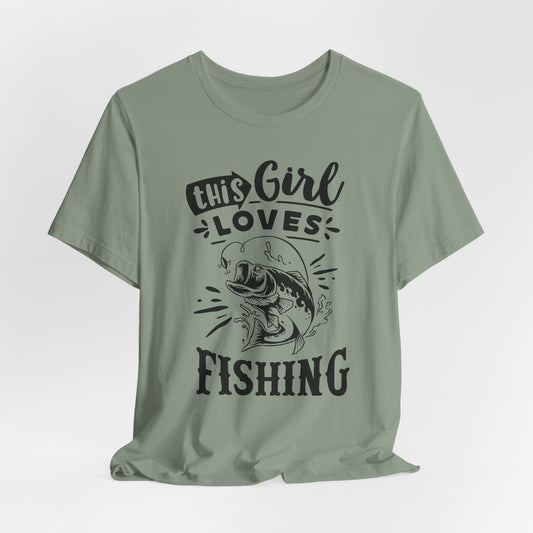 This Girl Loves Fishing T-Shirt