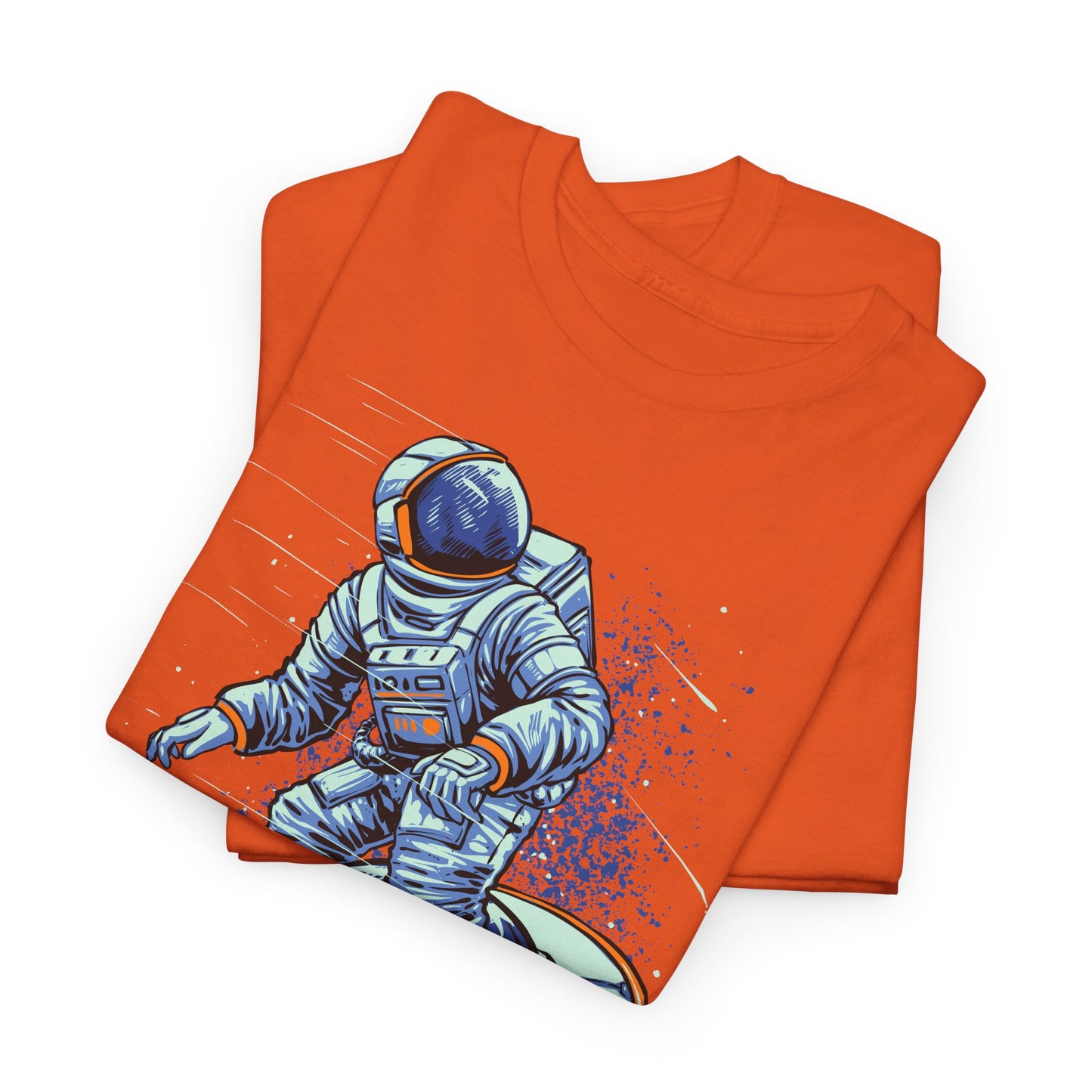 Space Surfer T-Shirt - Astronaut UFO Graphic