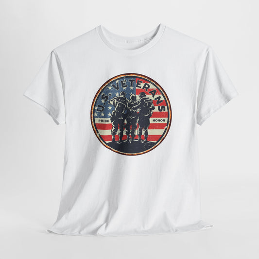 US Veterans Pride T-Shirt - Honor Graphic Tee
