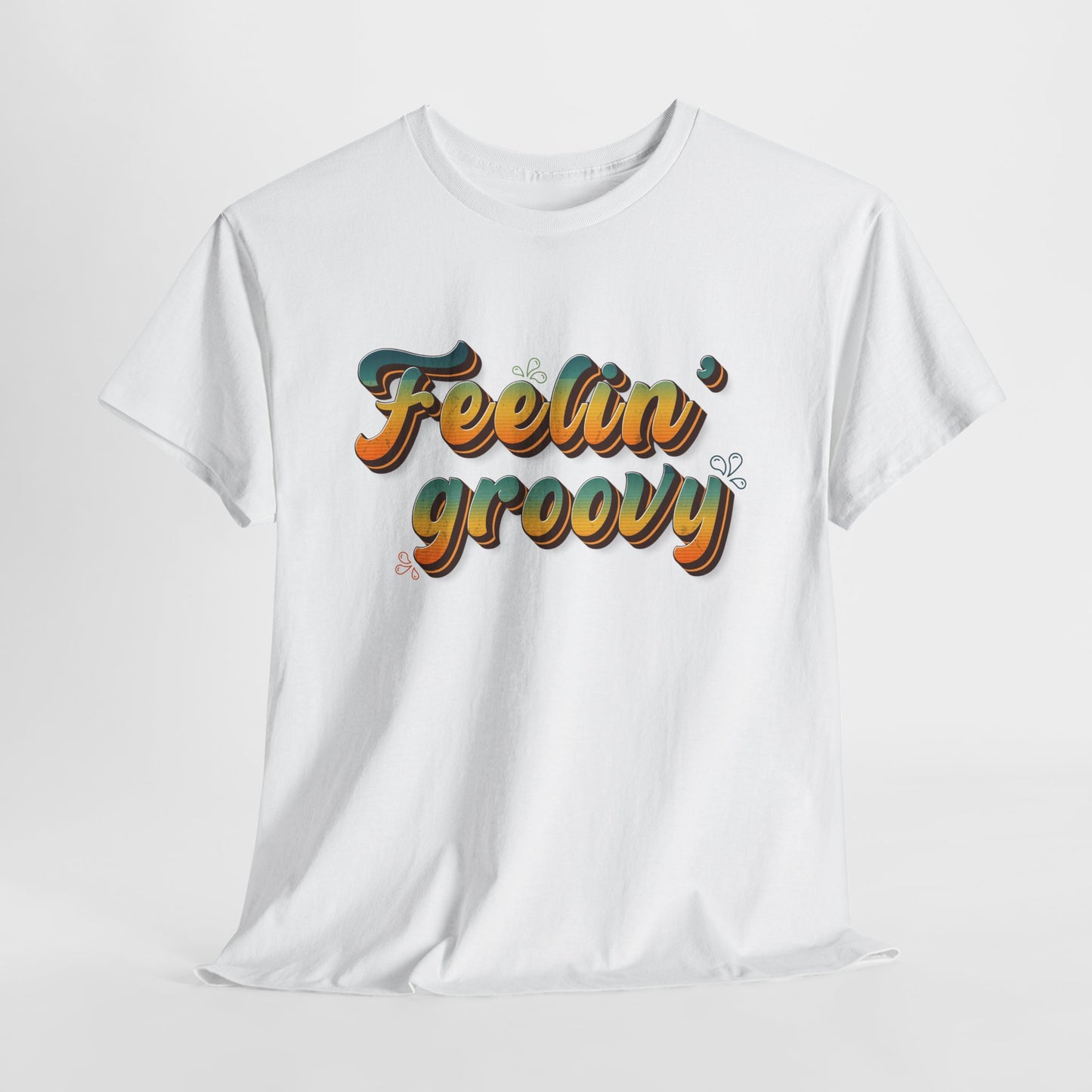 Feeling Groovy Retro T-Shirt - Seventies Vibe