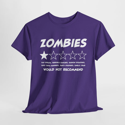 Zombie One Star Rating Tee