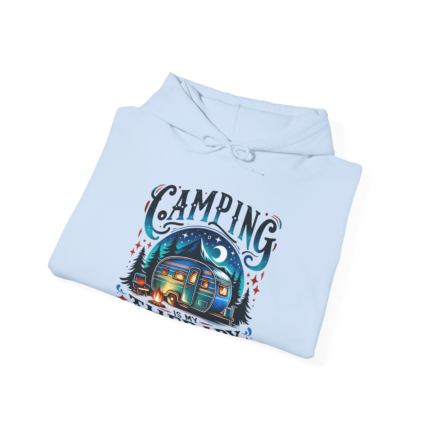 Camping Is My Therapy Hoodie