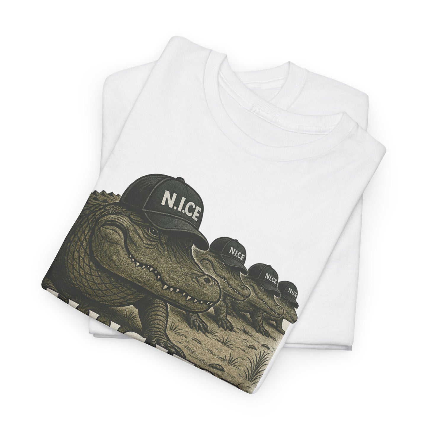 Alligator Alcatraz Crocodilian Enforcement T-Shirt