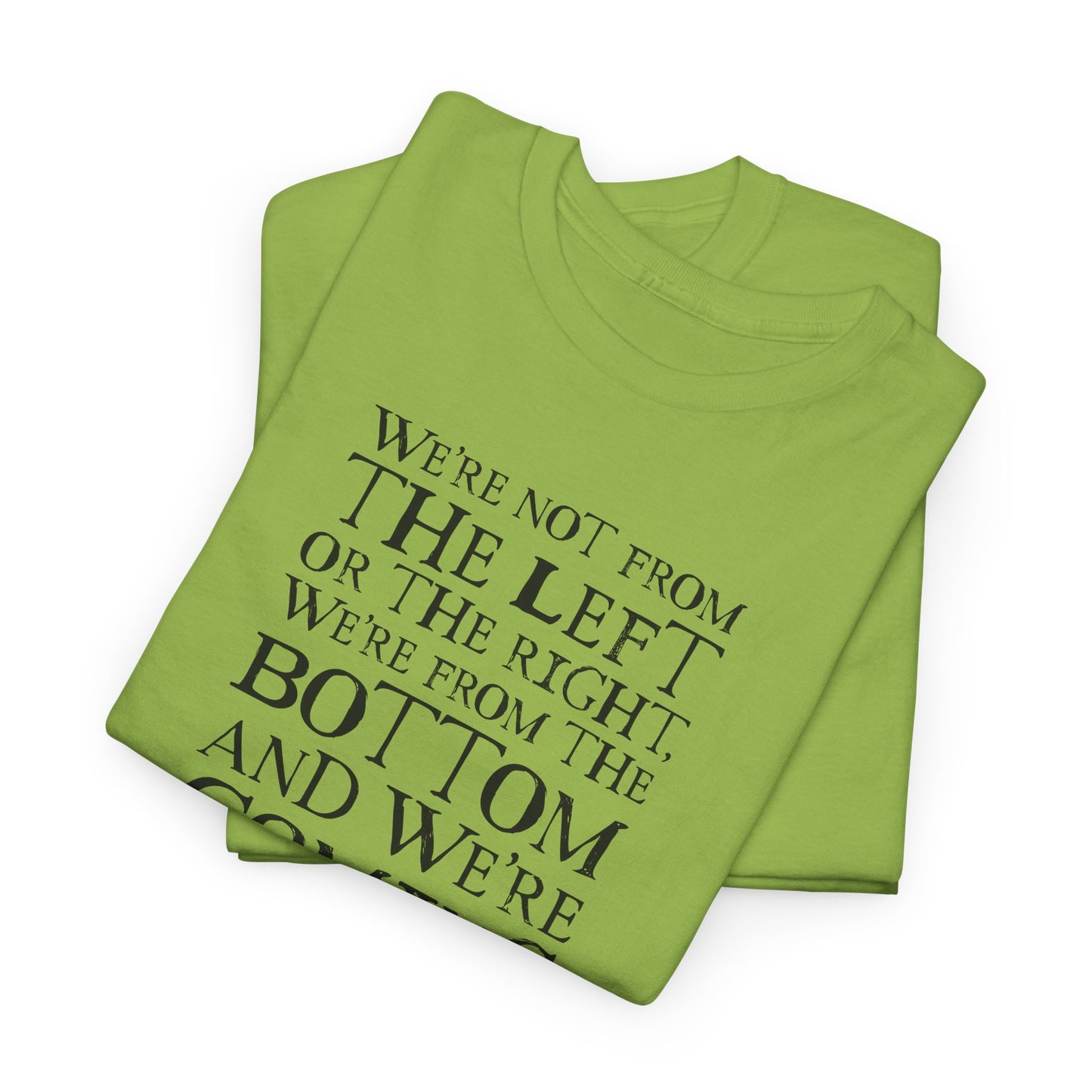 Bottom vs Top Rebel Statement T-Shirt