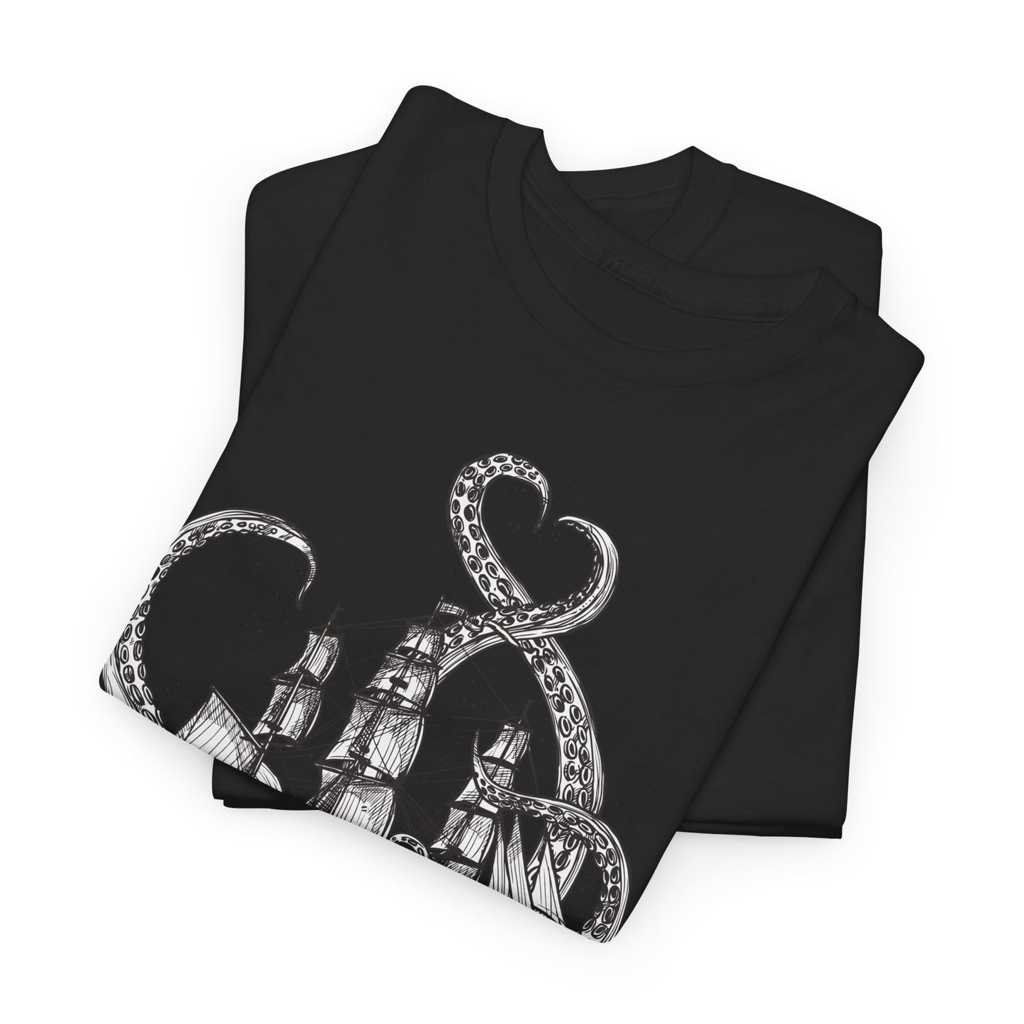Release The Kraken T-Shirt - Political Ship & Kraken Tee