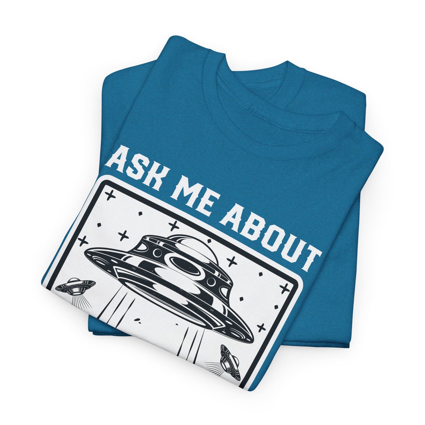 UFO Cow Abduction T-Shirt - Funny Probe Design