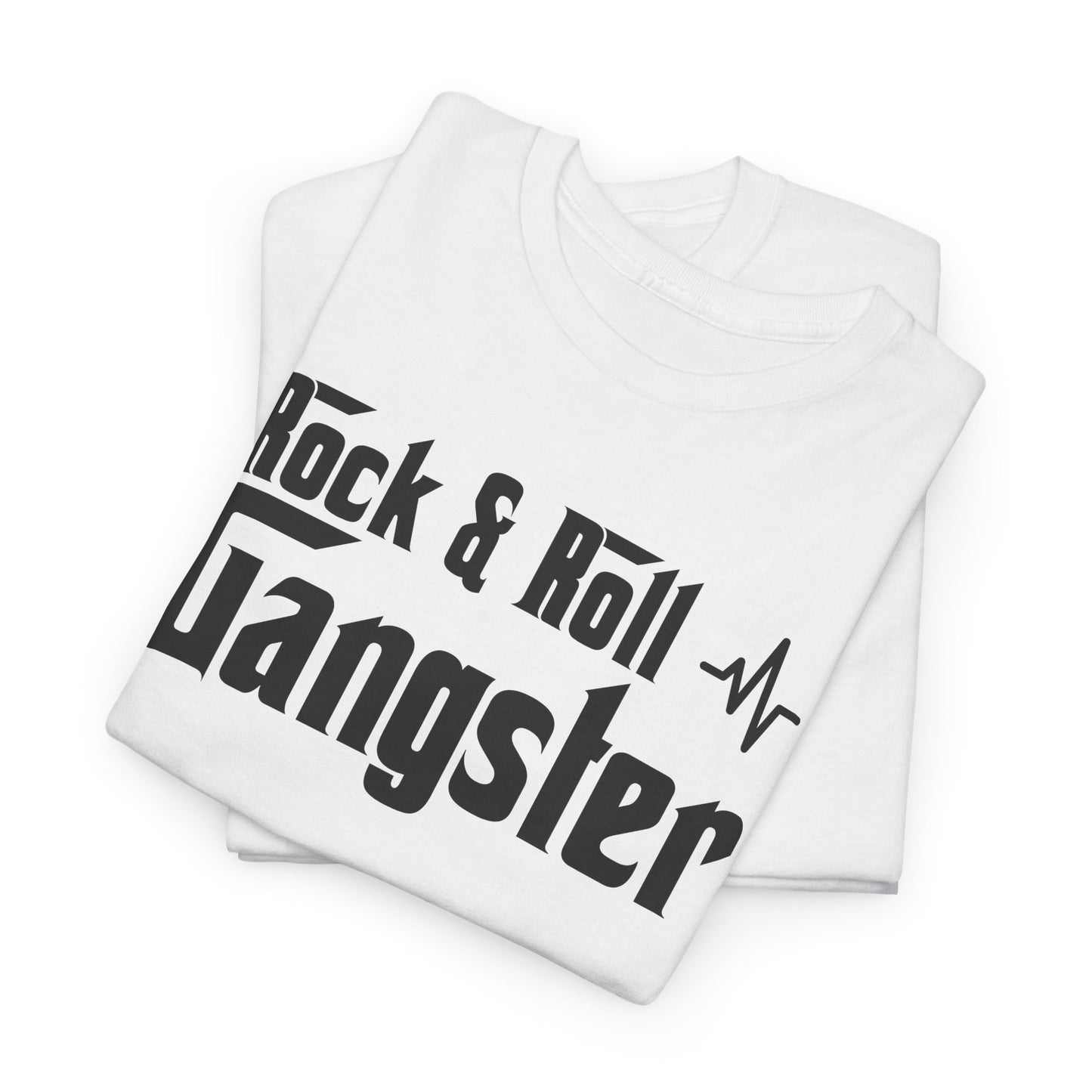 Rock and Roll Gangster T-Shirt - Bold Music Design