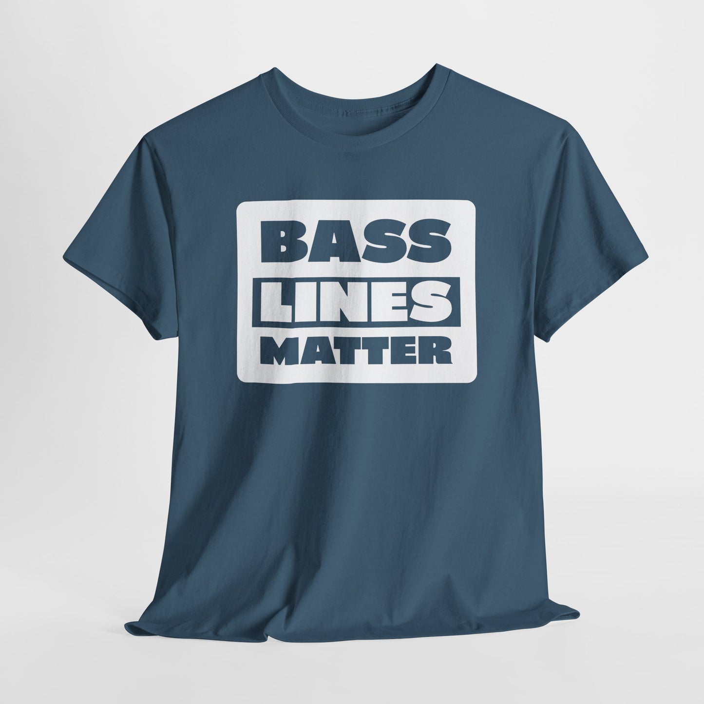 Bass Lines Matter Tee - Bold Beat Design