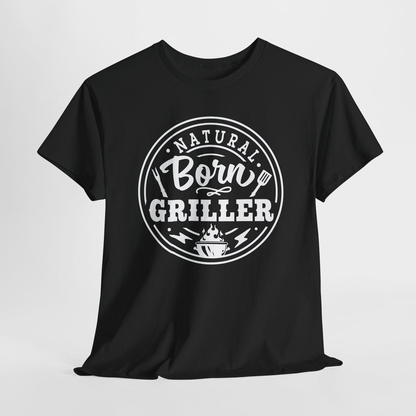 Natural Born Griller BBQ Dad Tee
