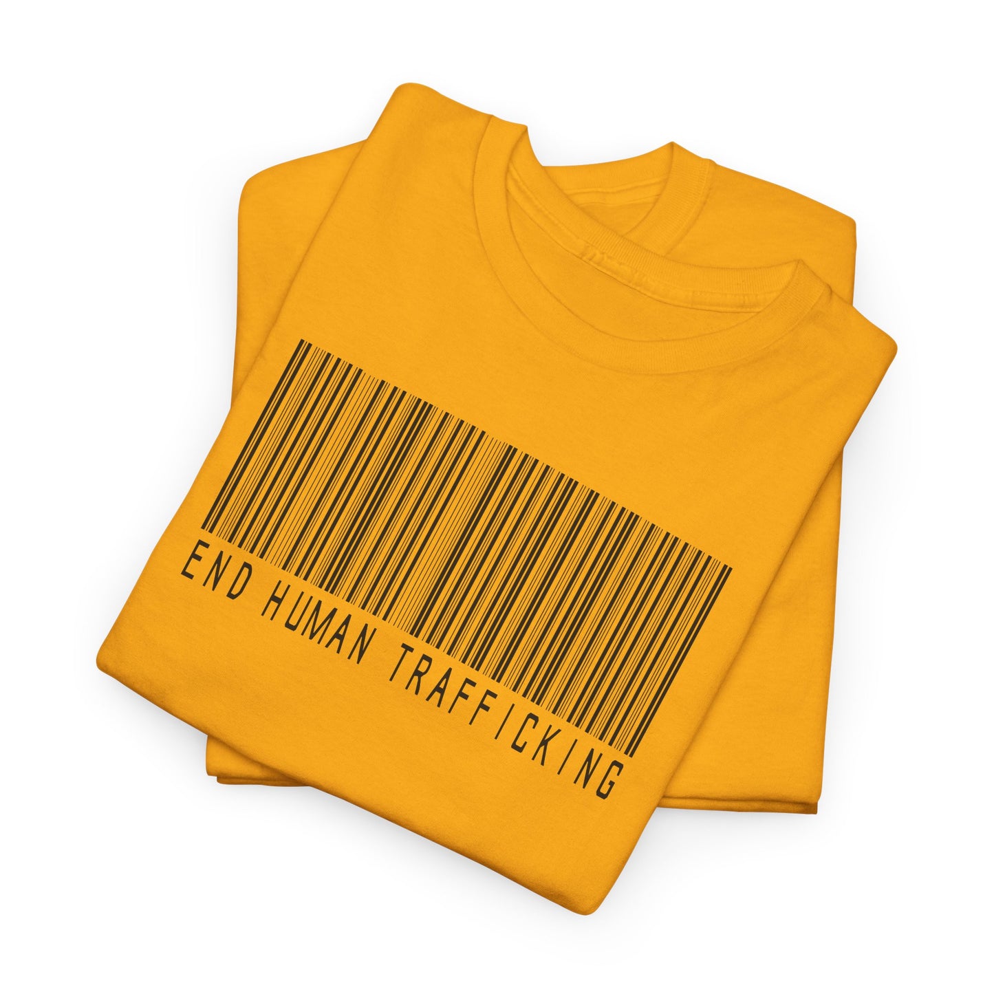 End Human Trafficking Barcode T-Shirt