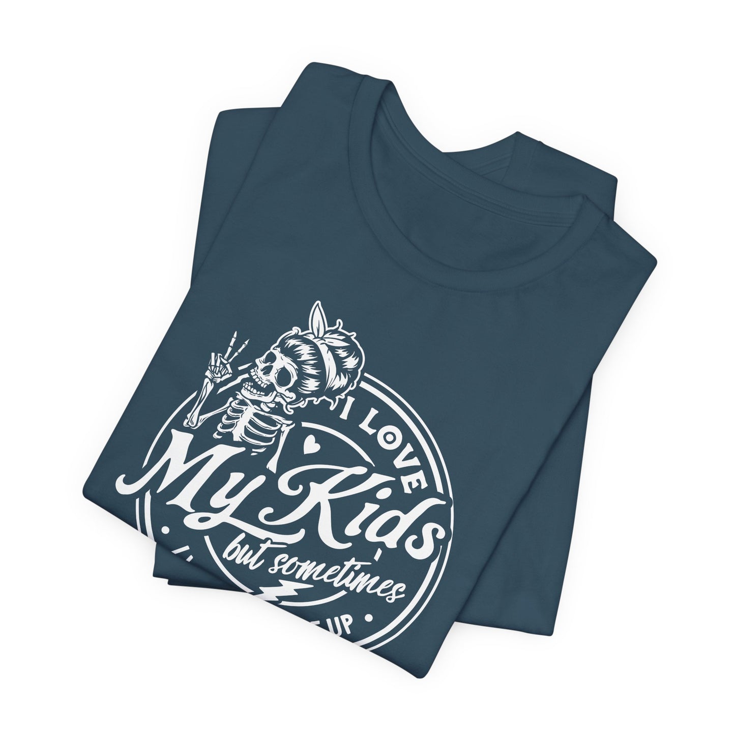 Square Up Skeleton Tee - Funny Parent Gear