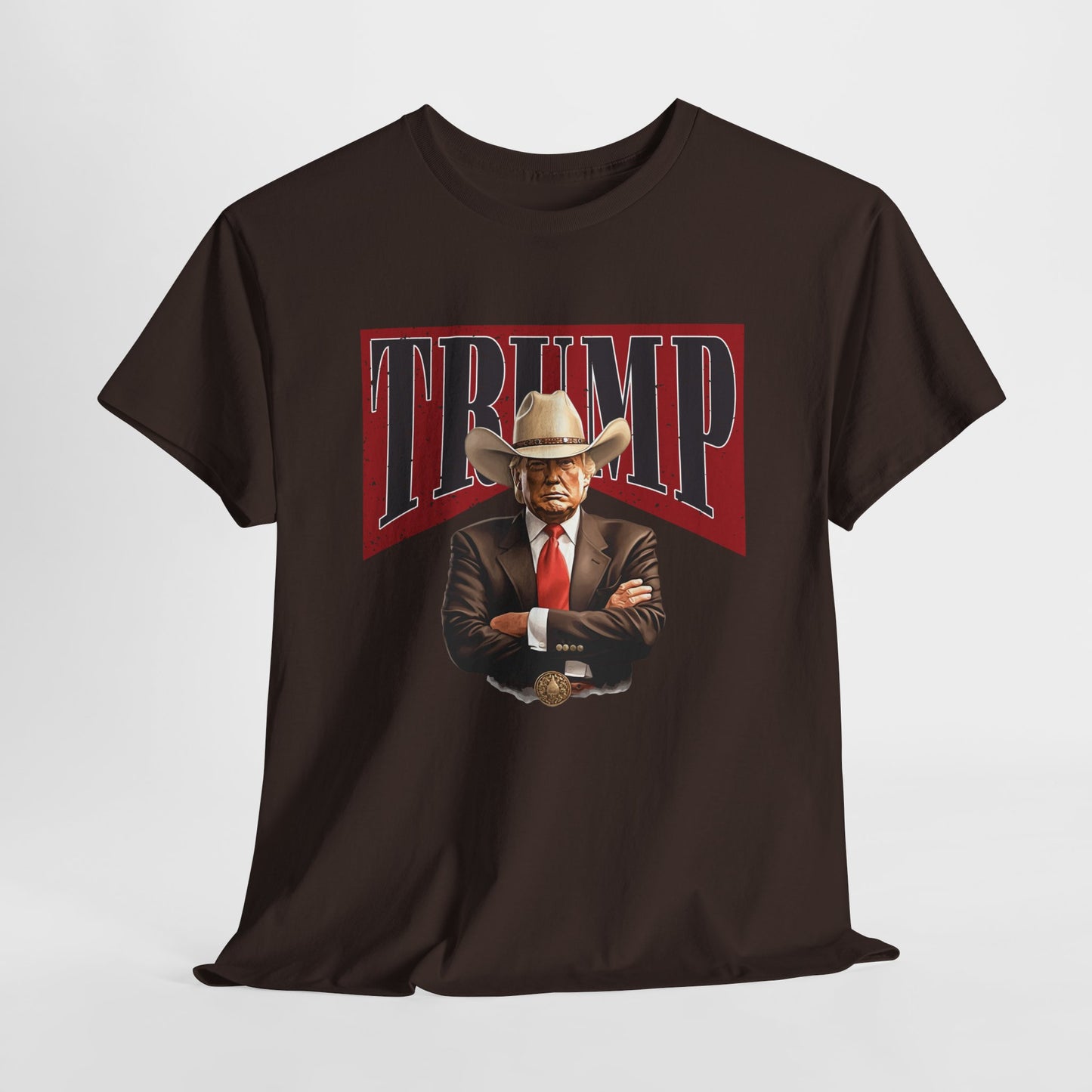 Trump Cowboy T-Shirt - Western Patriot Graphic Tee