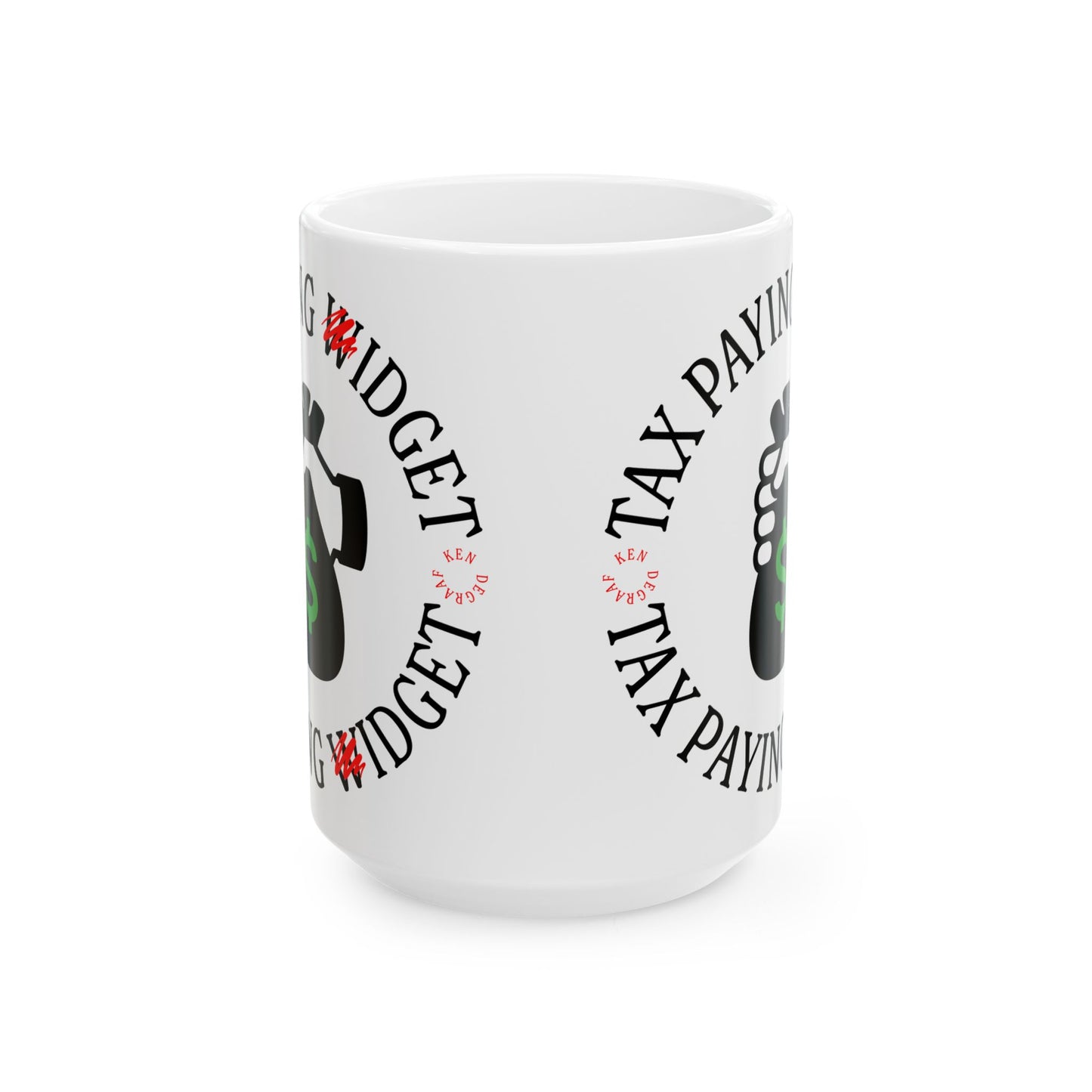 Tax Paying Widget Mug