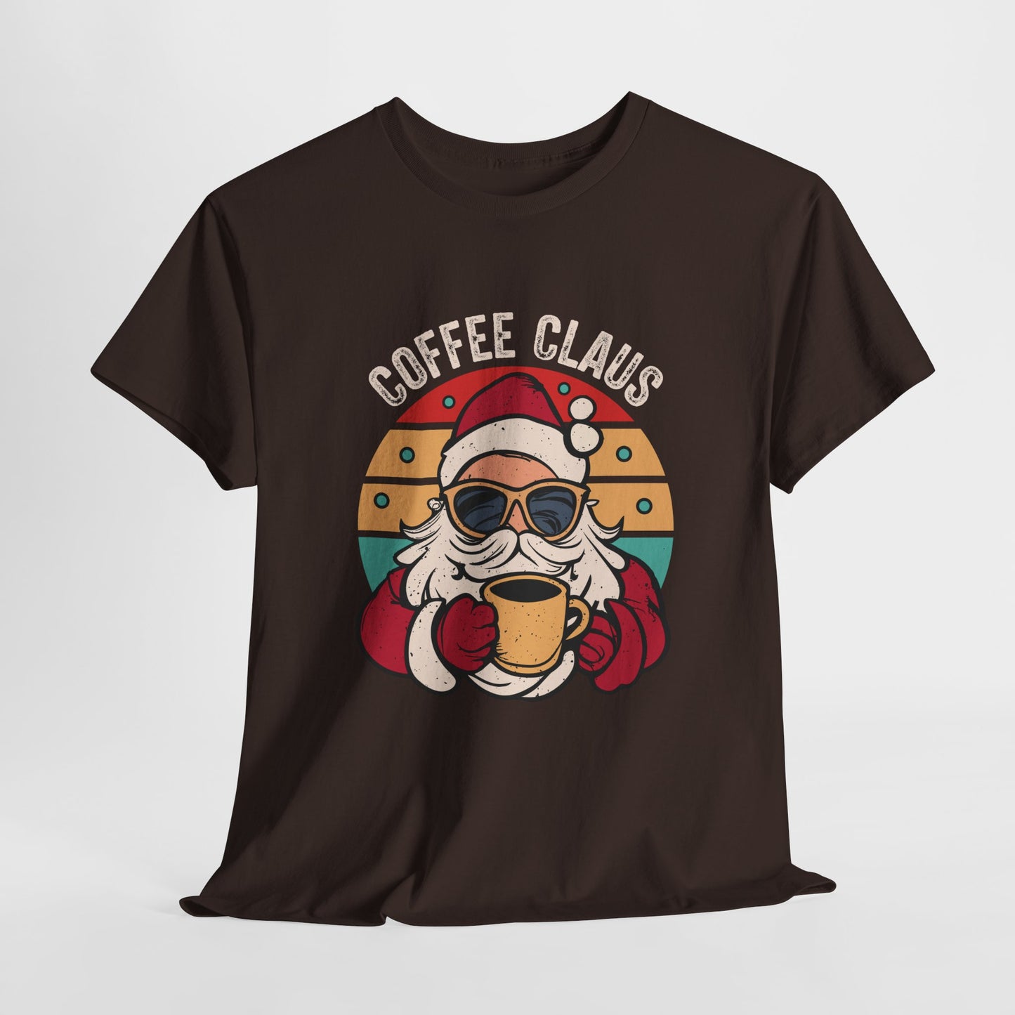Coffee Claus Santa Christmas T-Shirt