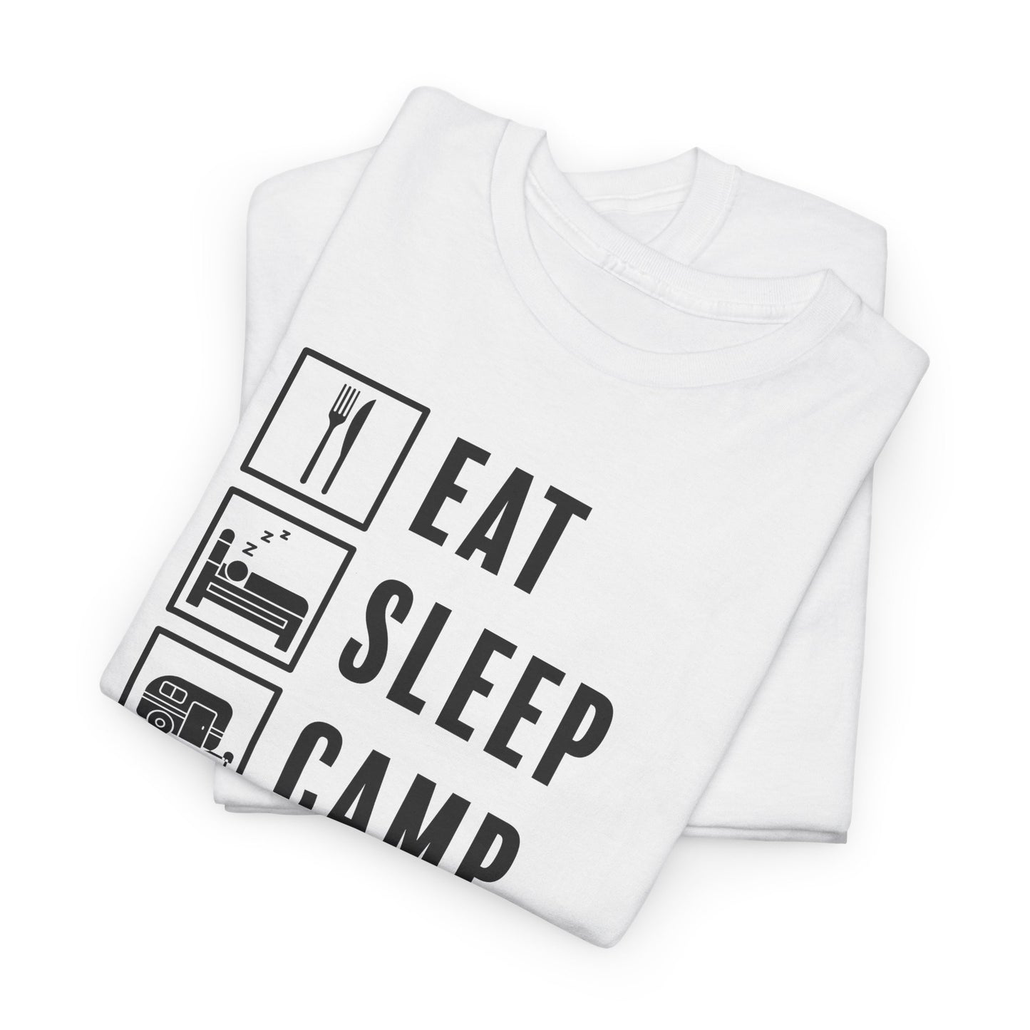 Eat Sleep Camp Repeat T-Shirt