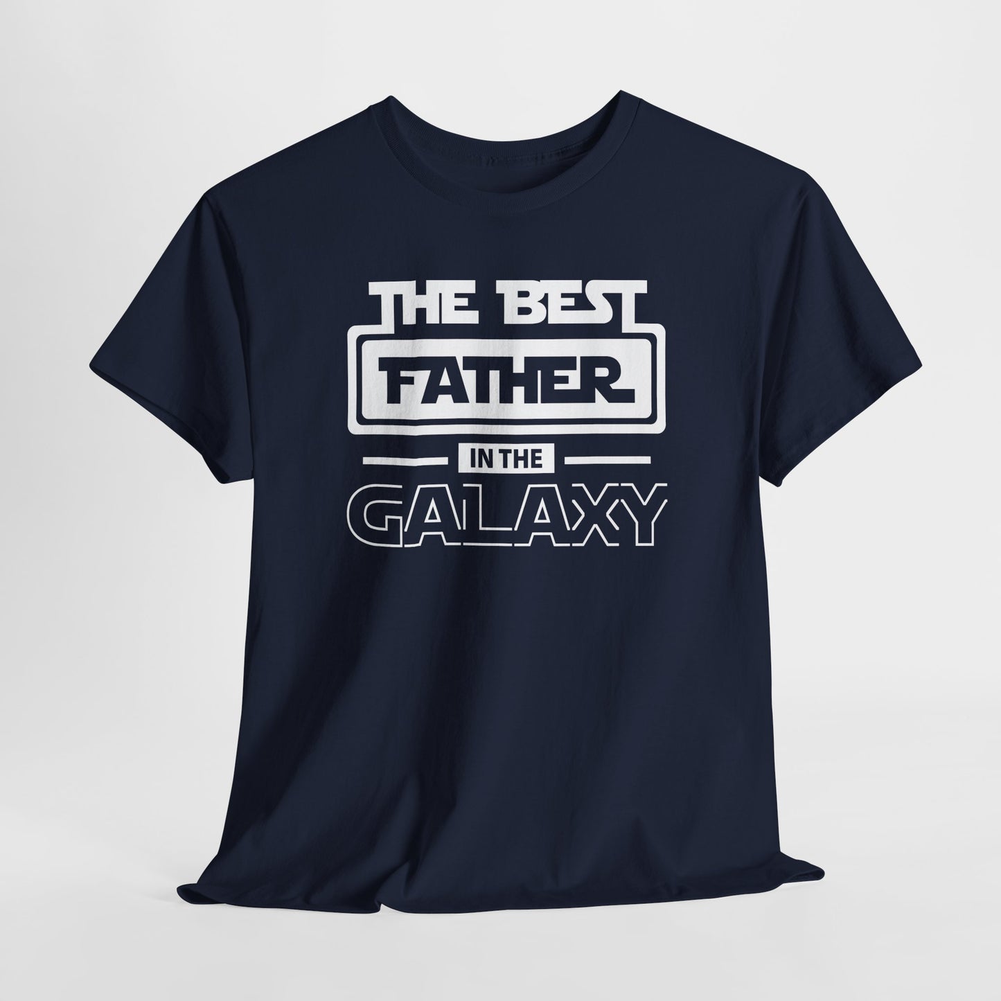 Best Father In The Galaxy Star Wars Style Tee