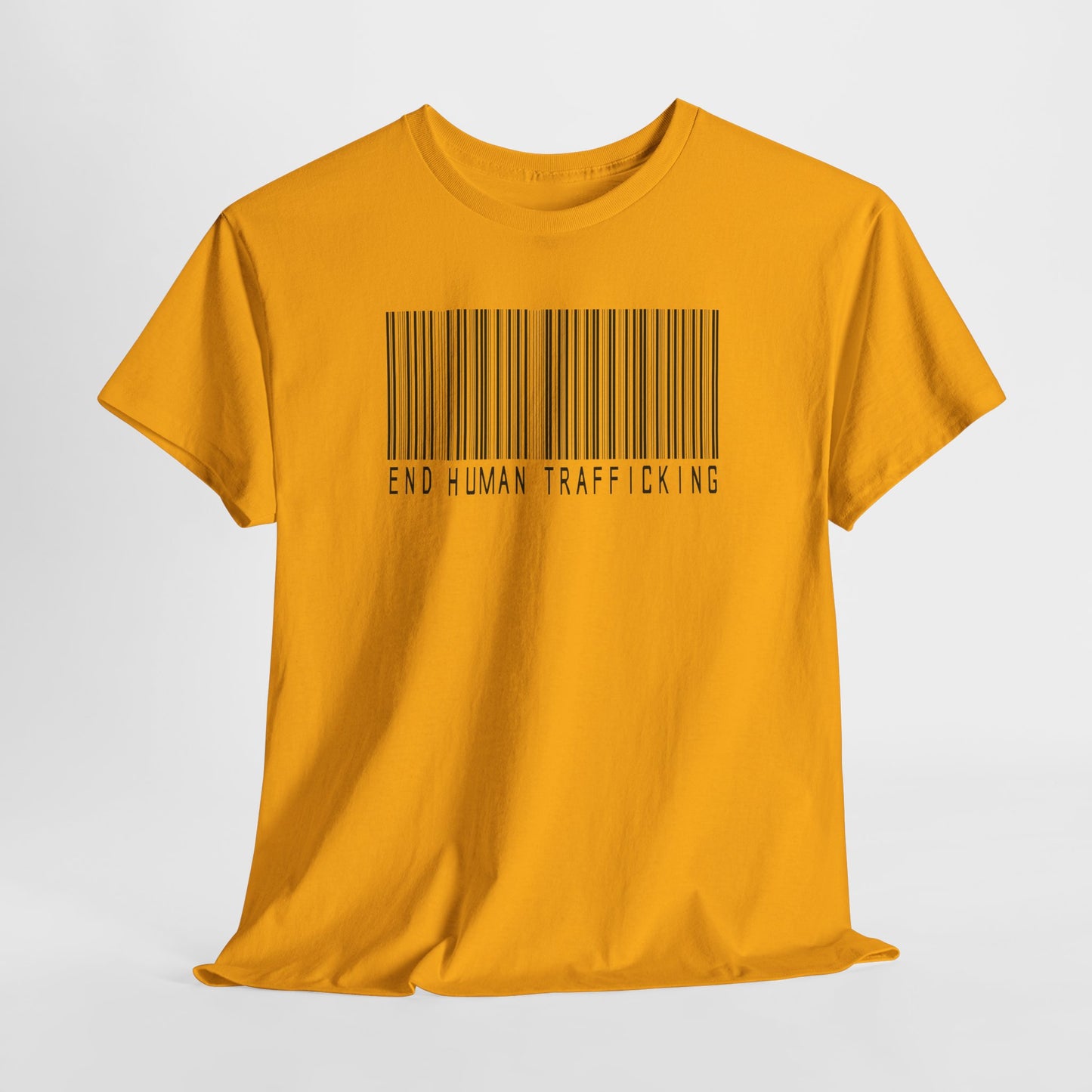 End Human Trafficking Barcode T-Shirt