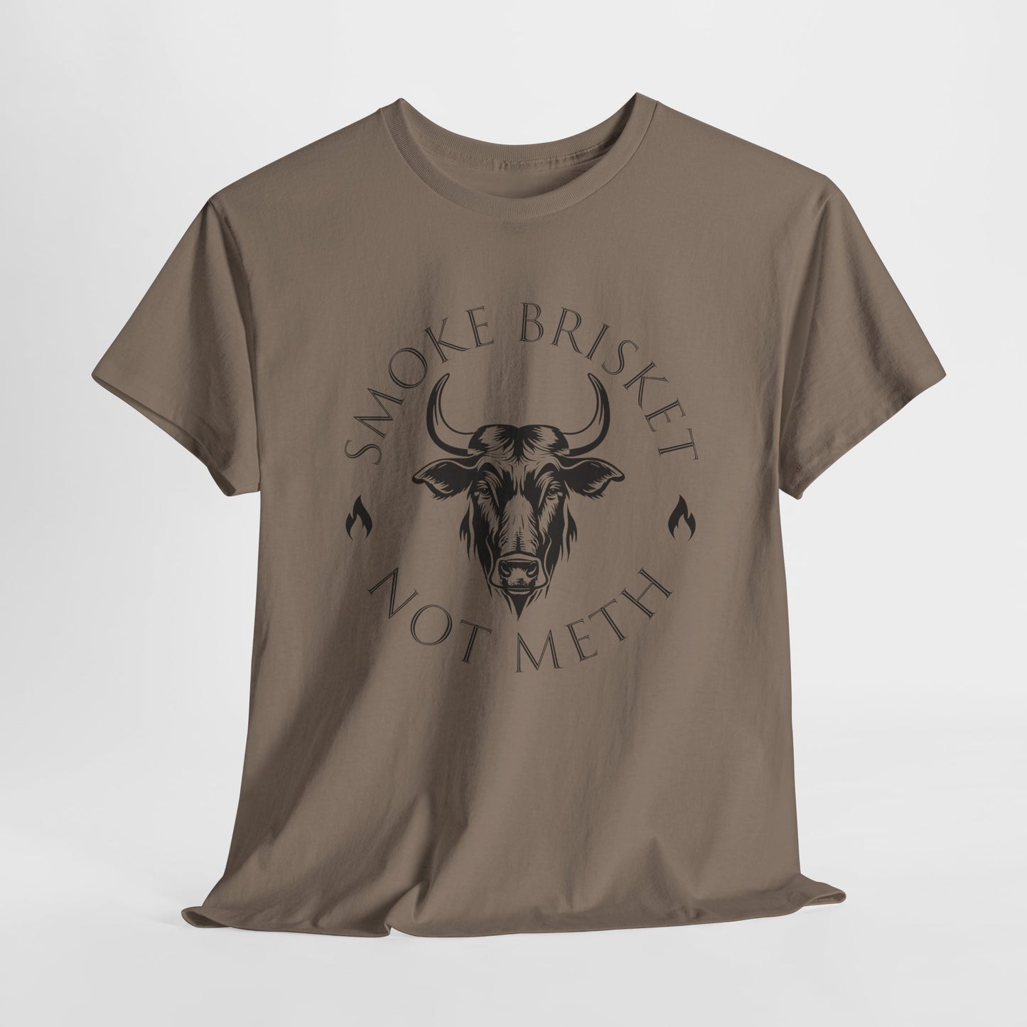 Smoke Brisket Not Meth T-Shirt - BBQ Graphic