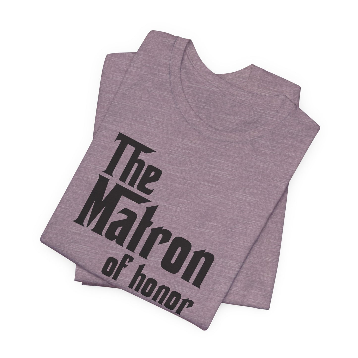 Mafia Wedding T-Shirt For Matron Of Honor TShirt For Bachelorette Theme Party