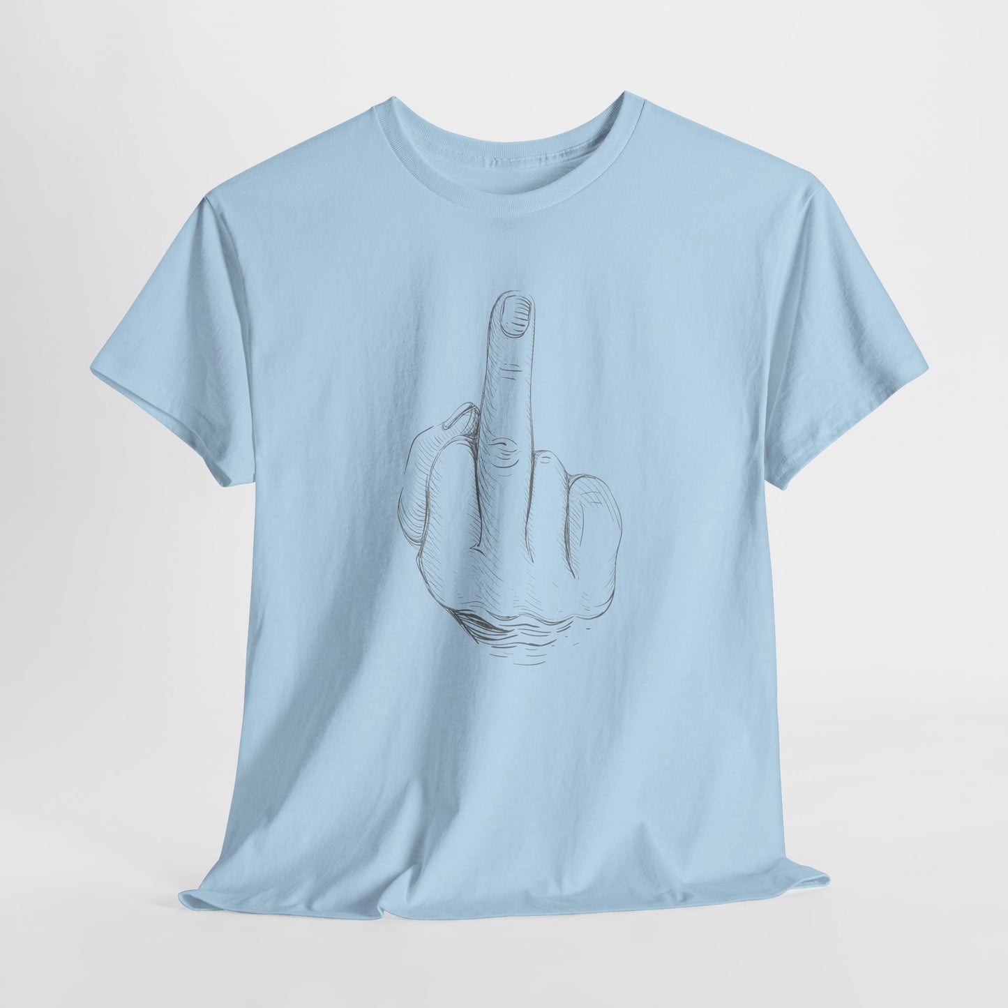 Middle Finger T-Shirt - Bold Gesture Tee