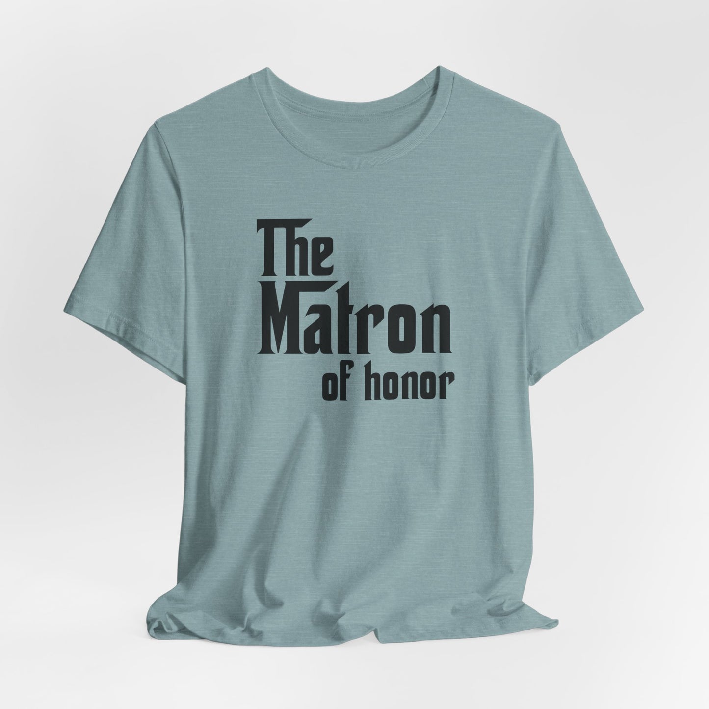 Mafia Wedding T-Shirt For Matron Of Honor TShirt For Bachelorette Theme Party