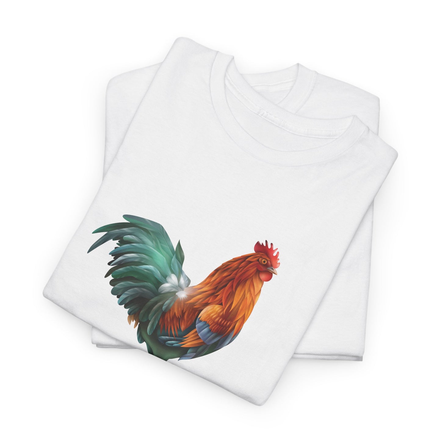Cocky Rooster T-Shirt - Bold Pun Tee