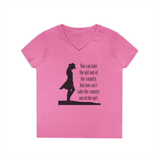 Country Girl V-Neck T-Shirt