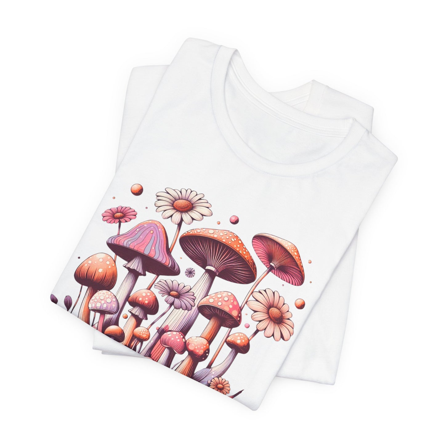Stay Weird Mushroom T-Shirt - Quirky Psychedelic Style