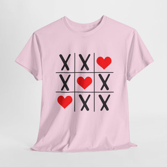 Valentine's Day T-Shirt For Tic Tac Toe T Shirt For Sweethearts Day TShirt
