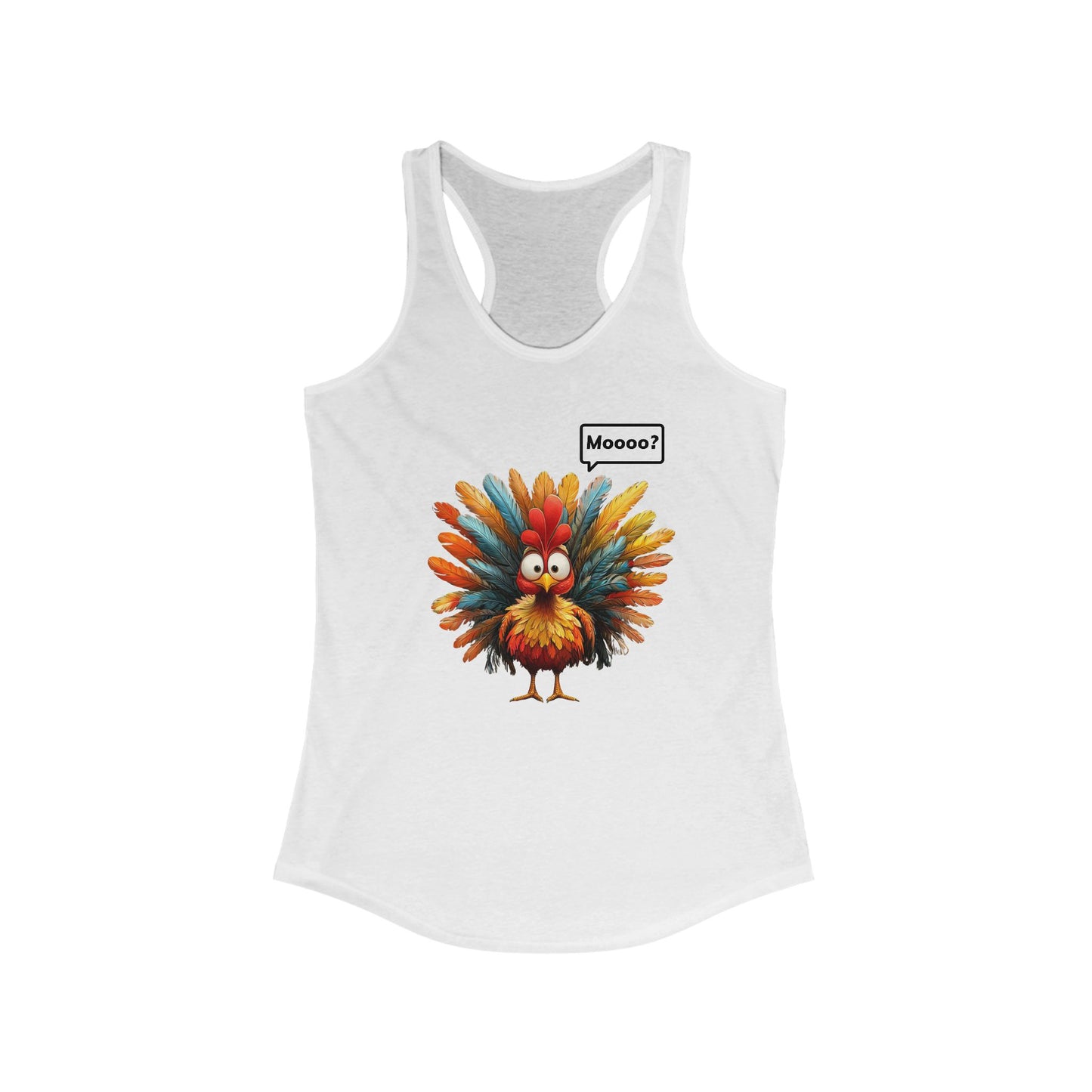 Funny Turkey Moo Tank For Thanksgiving