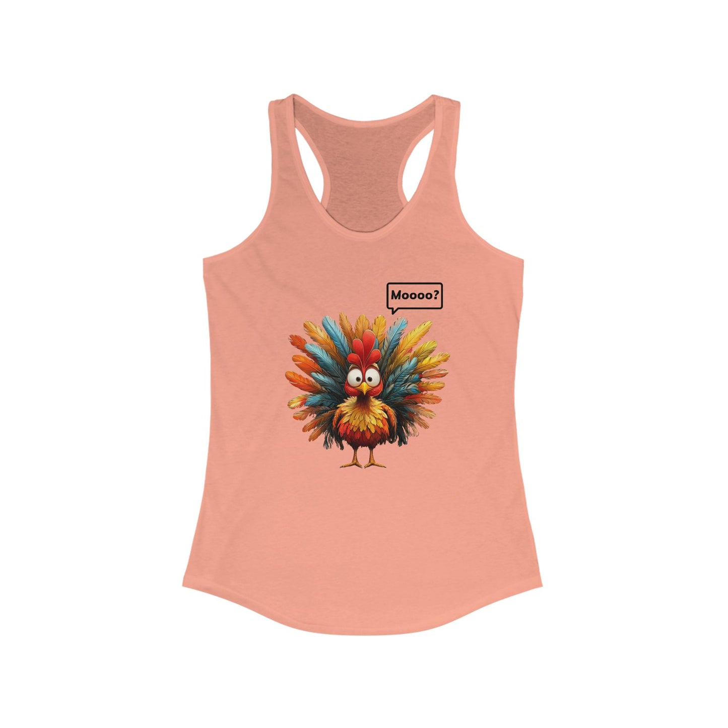 Funny Turkey Moo Tank For Thanksgiving