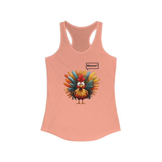 Funny Turkey Moo Tank For Thanksgiving