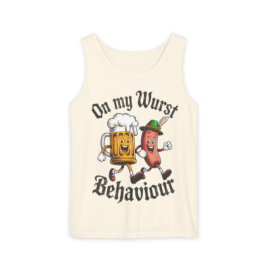 On My Wurst Behaviour Tank Top