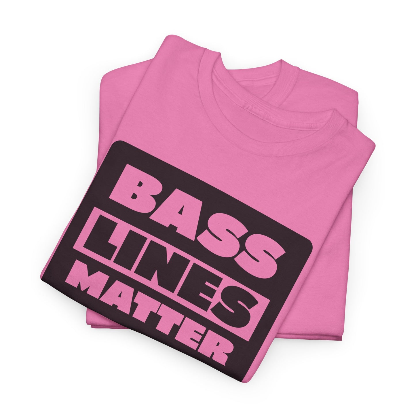 Bass Lines Matter Tee - Bold Beat Design