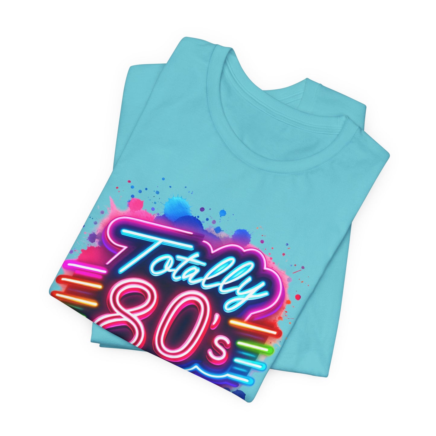 Totally 80s Neon Graphic T-Shirt