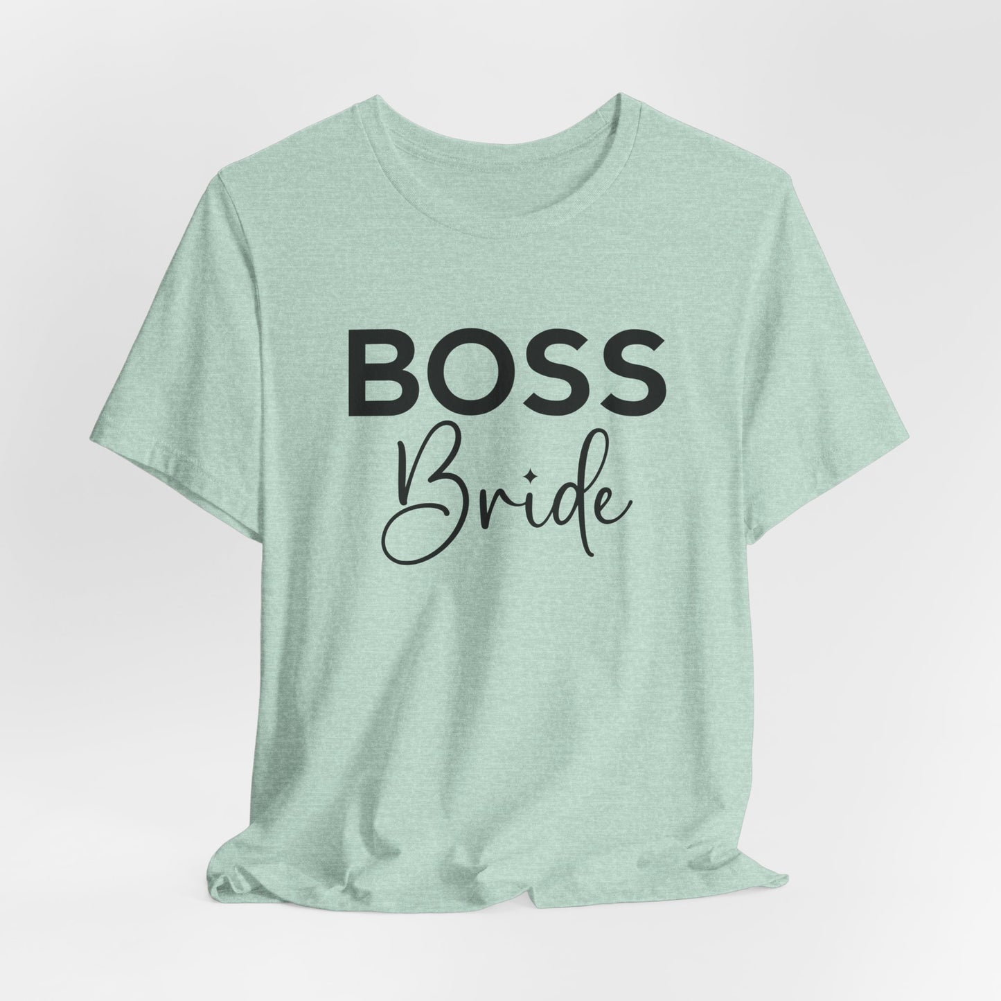 Boss Bride T-Shirt For Bachelorette Party T Shirt For Bridal Team TShirt