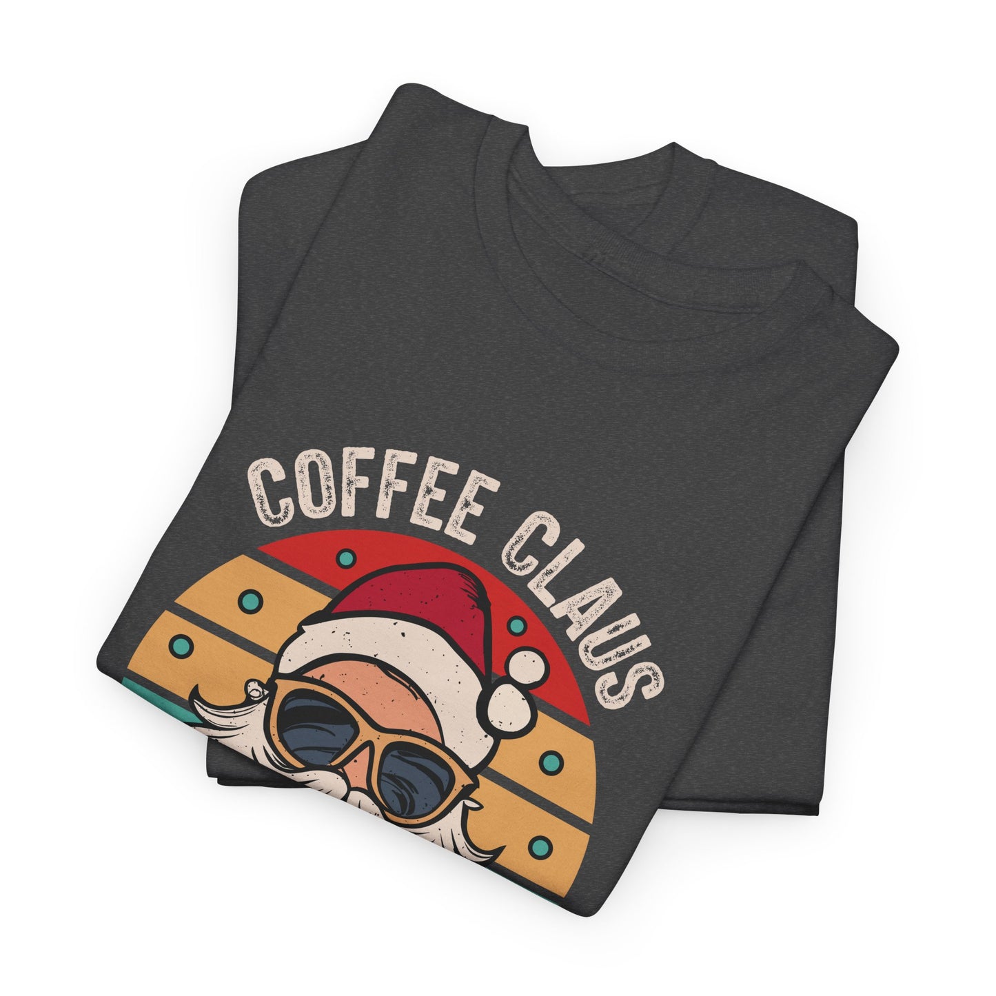 Coffee Claus Santa Christmas T-Shirt
