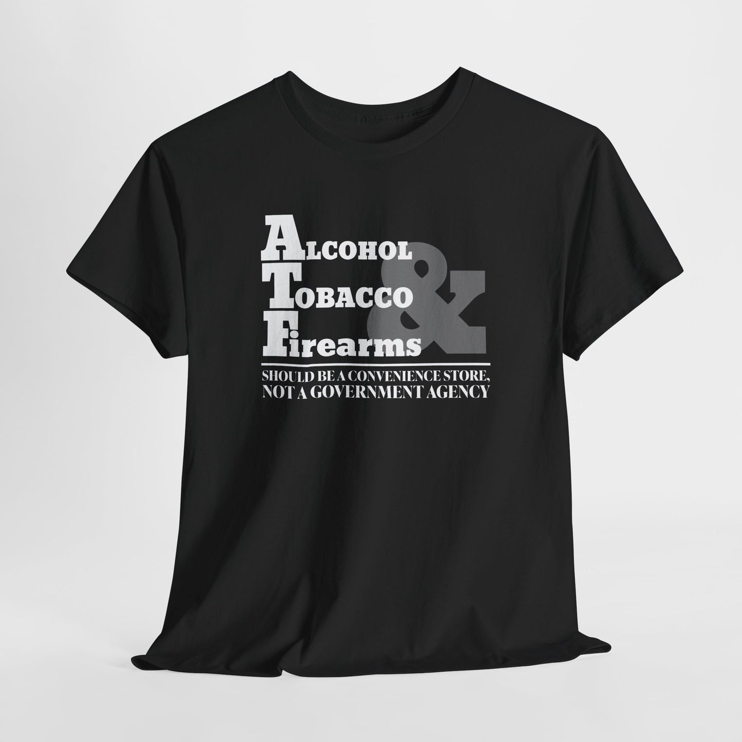 ATF Convenience Store T-Shirt - Funny Agency Critique Tee