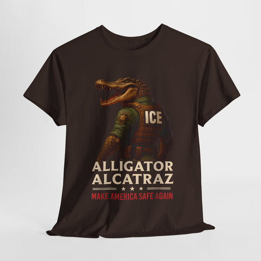 Alligator Alcatraz Make America Safe T-Shirt