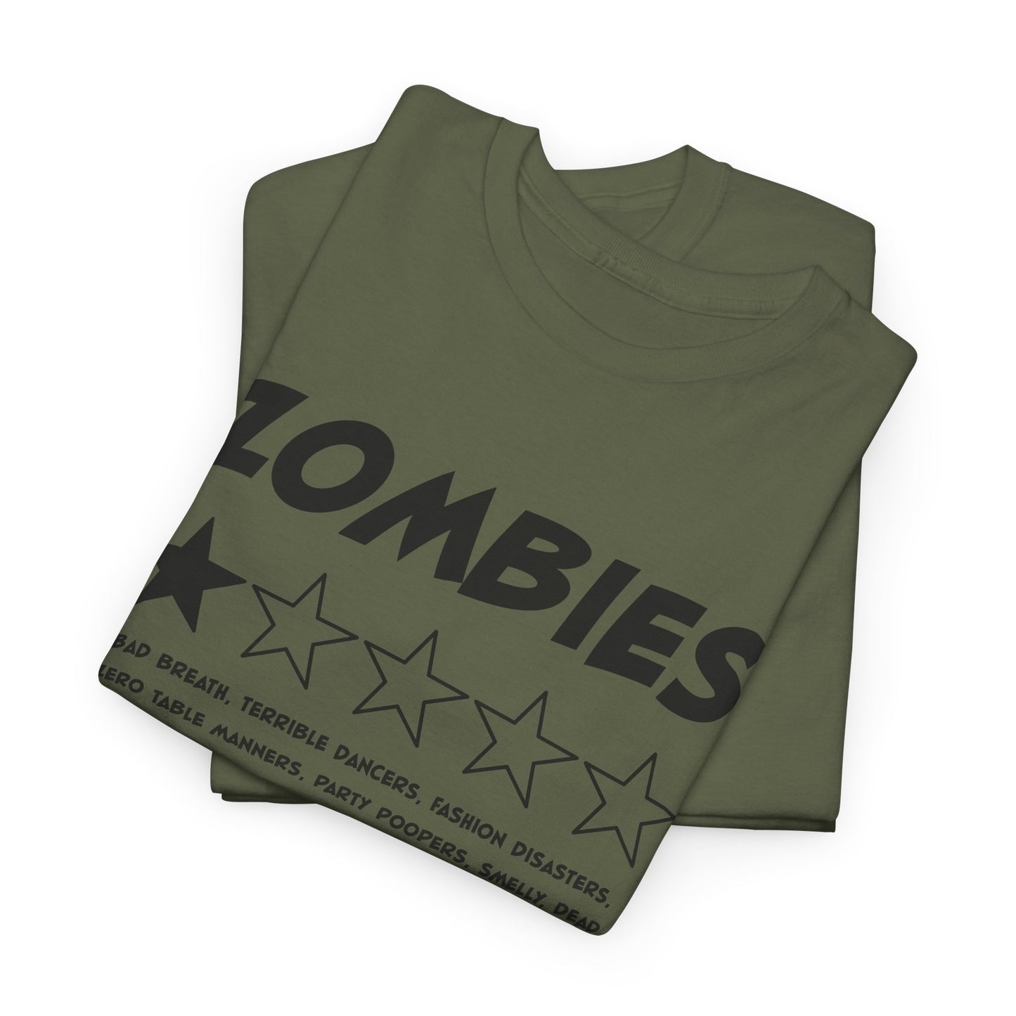 Zombie One Star Rating Tee
