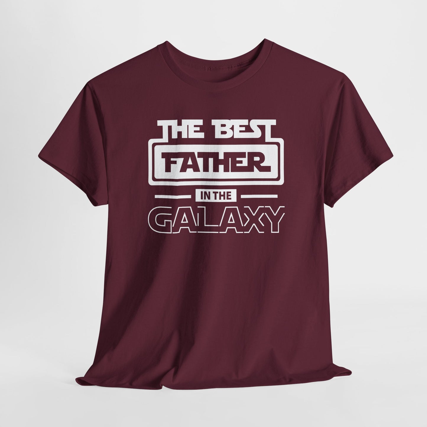 Best Father In The Galaxy Star Wars Style Tee