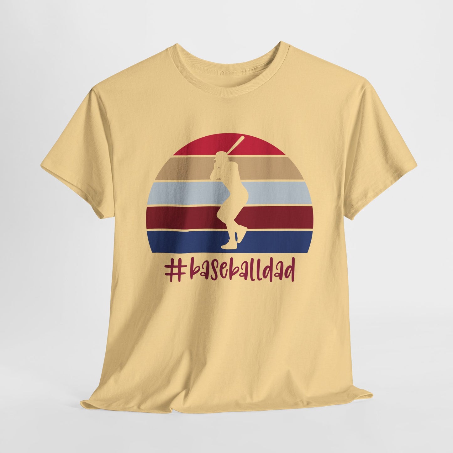 Baseball Dad Silhouette T-Shirt