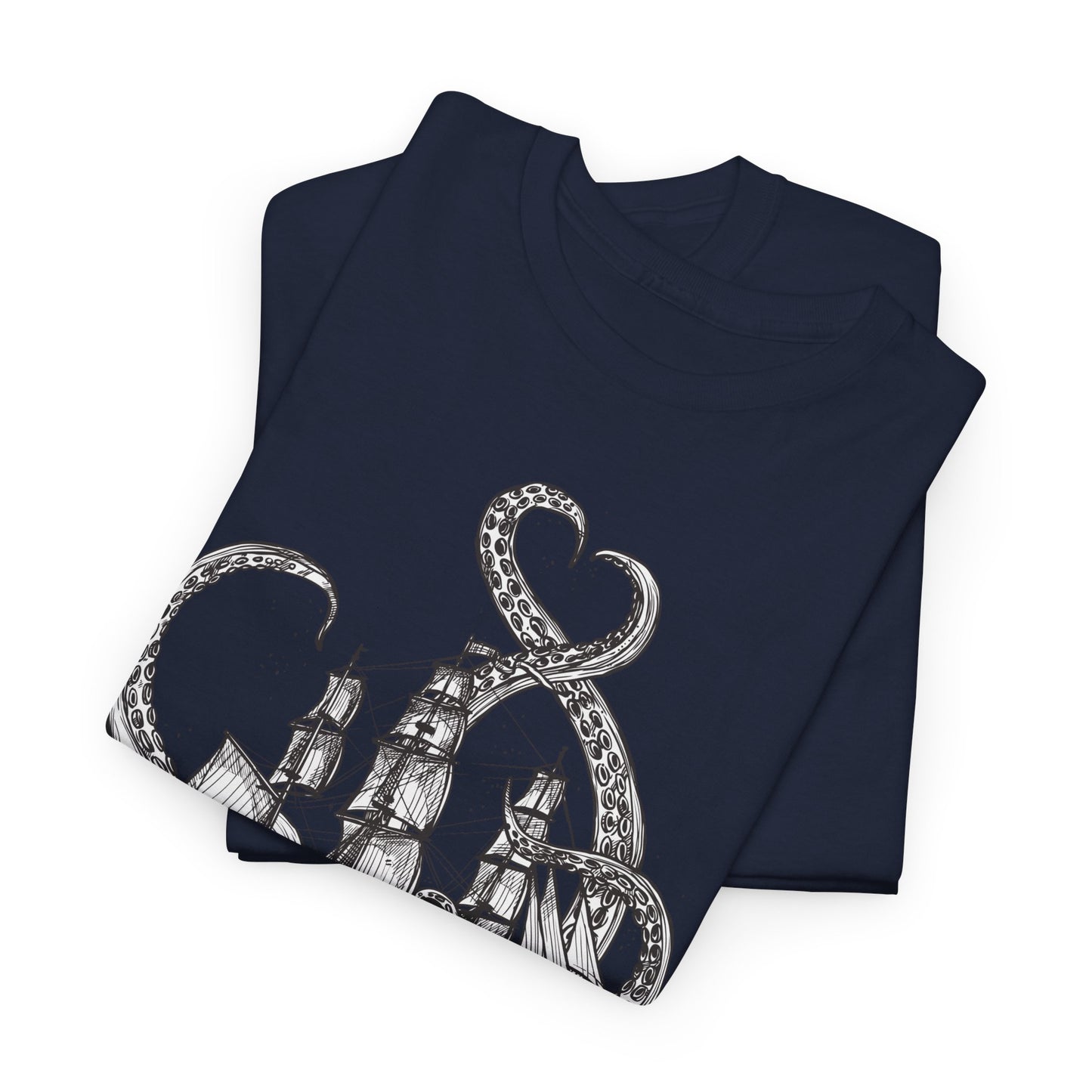 Release The Kraken T-Shirt - Political Ship & Kraken Tee