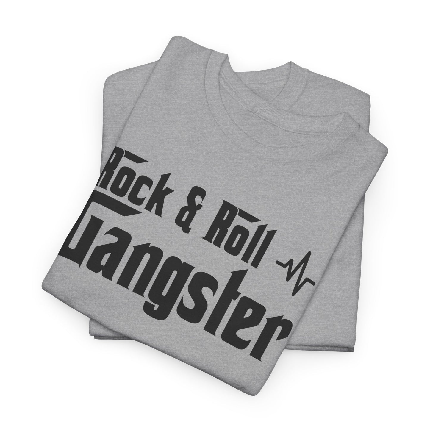 Rock and Roll Gangster T-Shirt - Bold Music Design