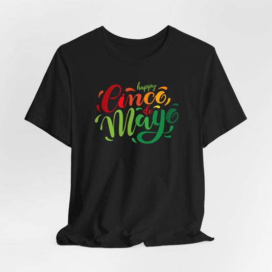 Happy Cinco de Mayo Colorful Fiesta Tee