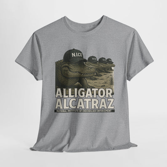 Alligator Alcatraz Crocodilian Enforcement T-Shirt