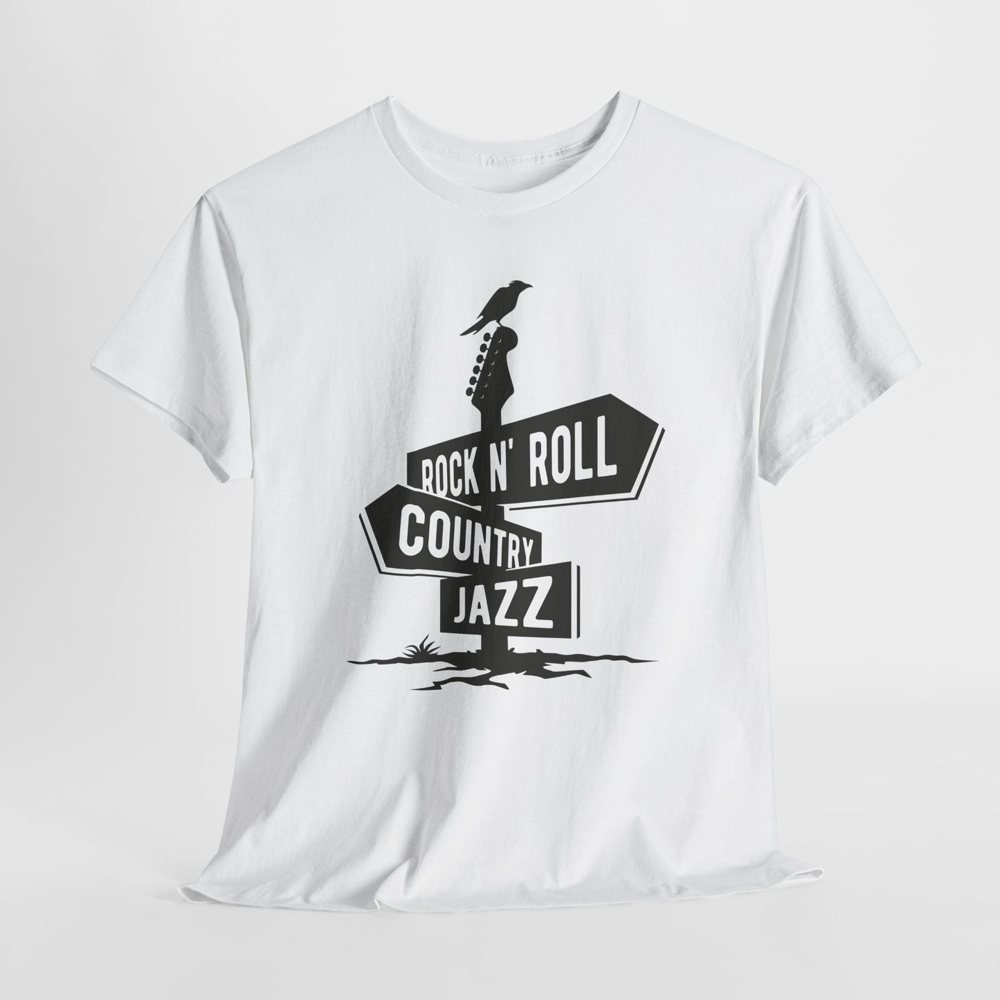 Rock 'n' Roll Country Jazz Road Sign Tee