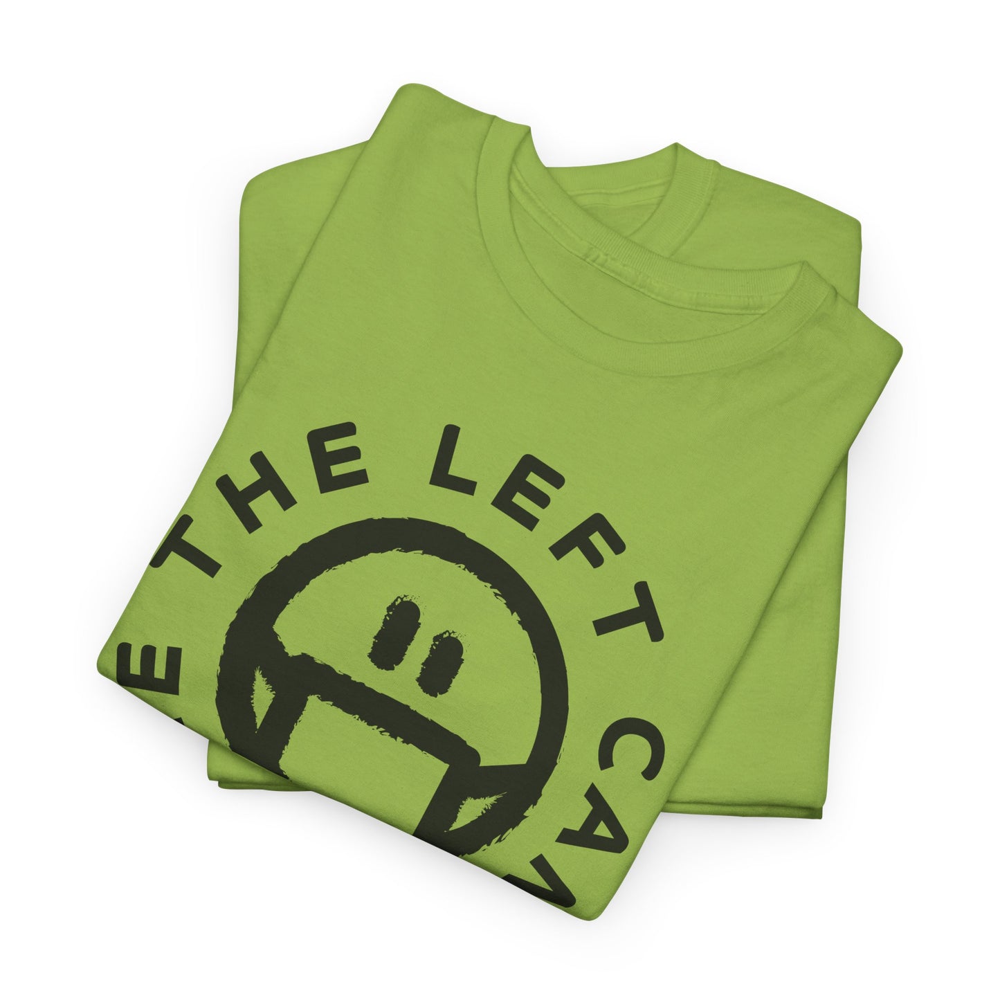 The Left Can't Meme T-Shirt - Masked Smiley Graphic Tee