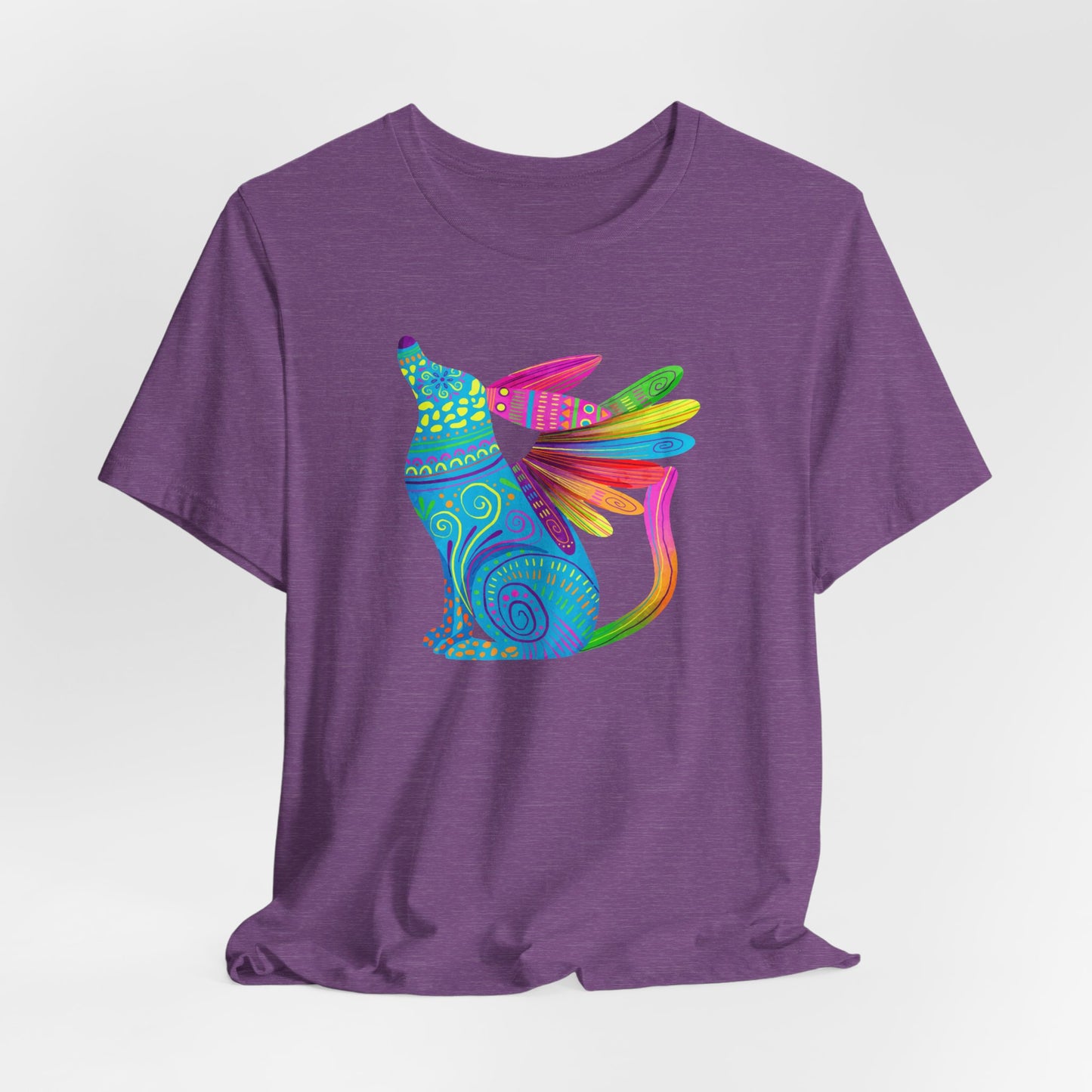 Winged Dog Mexican Folk Art Tee
