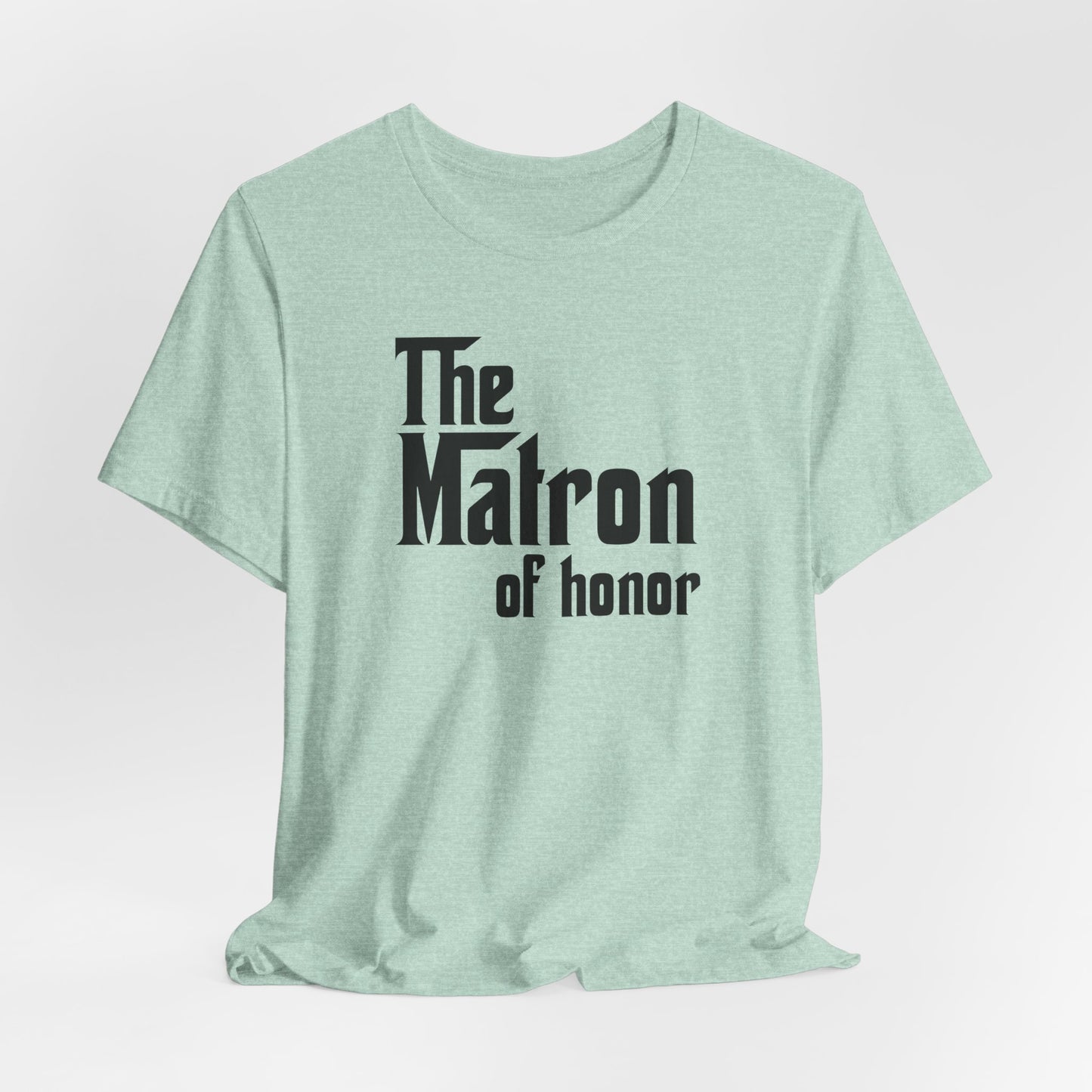 Mafia Wedding T-Shirt For Matron Of Honor TShirt For Bachelorette Theme Party